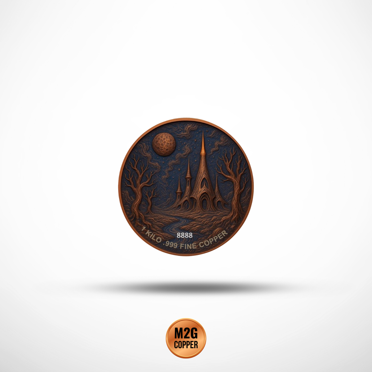 Alien UHR  1 Kilo Copper Medal