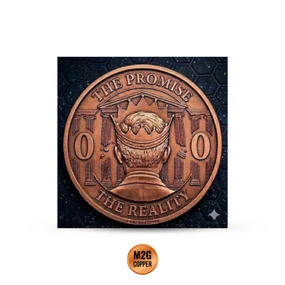 Charles Ponzi Series 5oz Copper Round