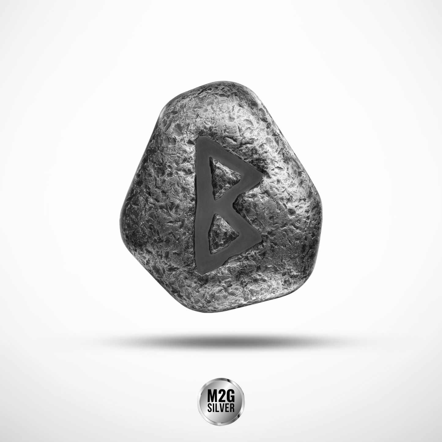 Berkanan Cast Rune Germania Mint 1 oz .9999 Silver