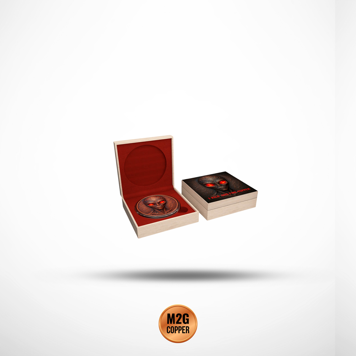 Alien UHR  1 Kilo Copper Medal