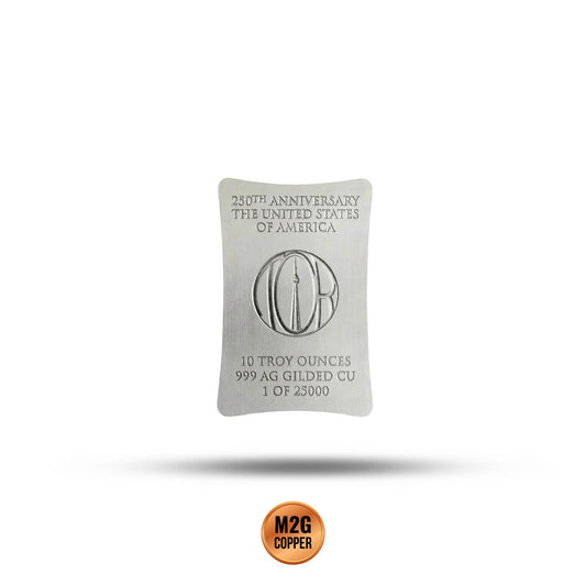 250th Anniversary U.S. Constitution Silver Gilded 10 oz