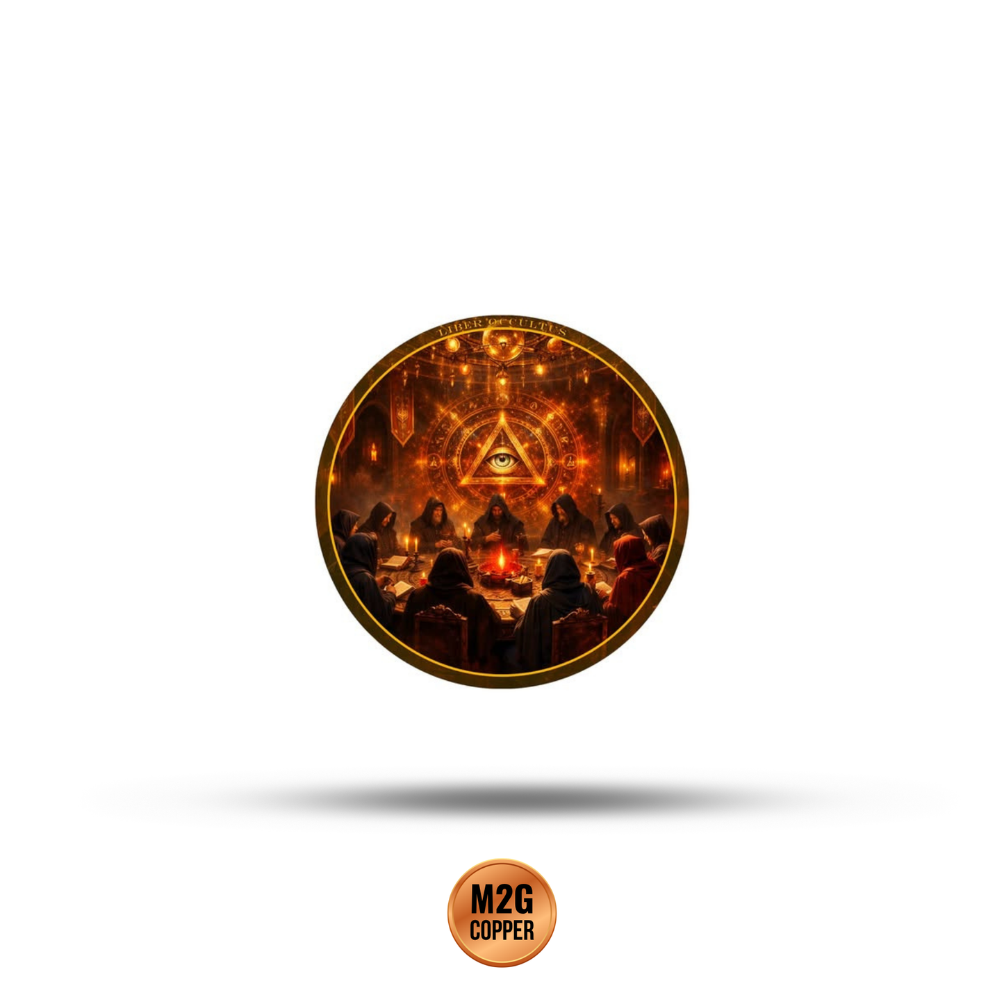 1 oz Illuminati .999 AVDP Copper Round