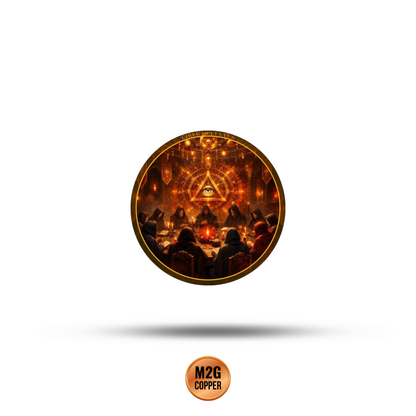 1 oz Illuminati .999 AVDP Copper Round