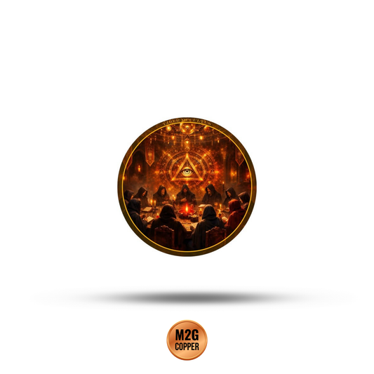 1 oz Illuminati .999 AVDP Copper Round