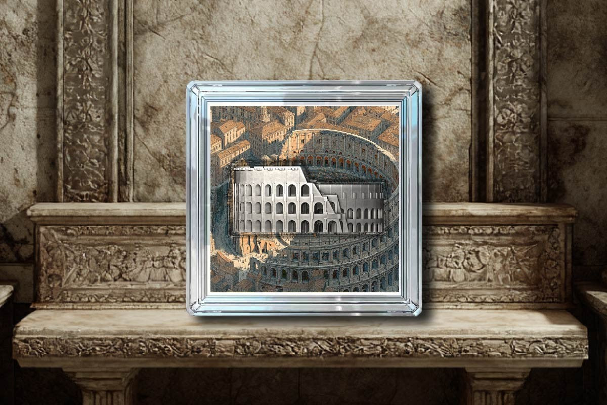 Niue Colosseum 2 oz Silver Coin Blind Box (PRE-ORDER)  HOT ITEM VERY RARE