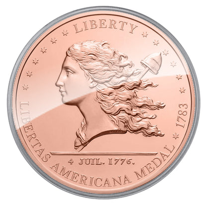 2026 Liberia Libertas Americana 5 oz Copper Coin w/ COA