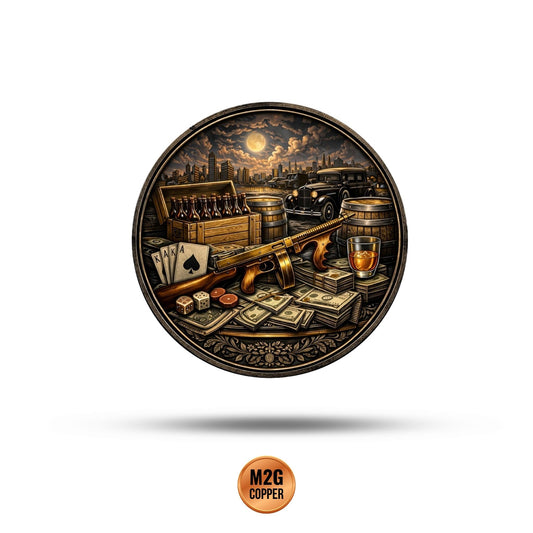 AL CAPONE Stars of Crime 1 Oz Copper Round Czech Republic 2026