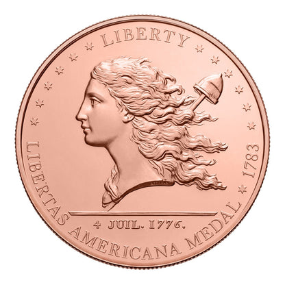 2026 Liberia Libertas Americana 5 oz Copper Coin w/ COA