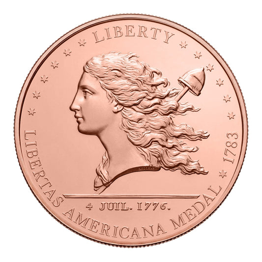 2026 Liberia Libertas Americana 5 oz Copper Coin w/ COA