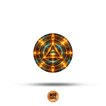 1 oz Illuminati .999 AVDP Copper Round