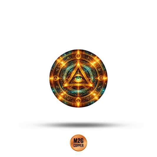 1 oz Illuminati .999 AVDP Copper Round