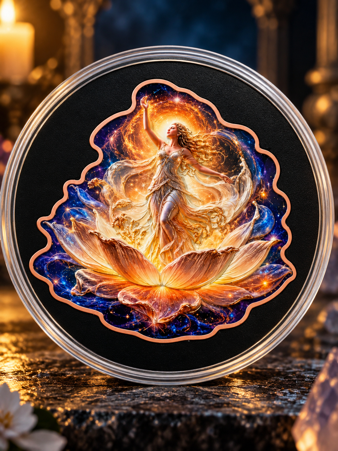 2026 Angelical Series Rainbow Angel 5oz Copper Medal