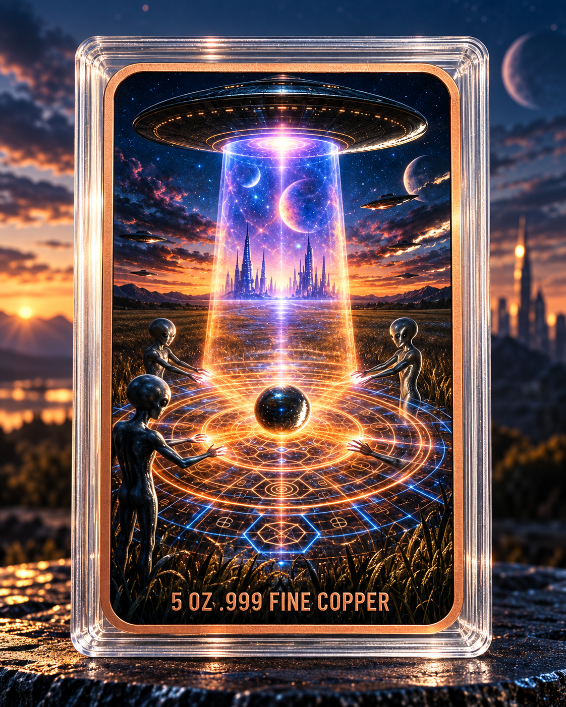 2026 UFO Series: Dropping the Power 5oz UHR 3D 5oz Copper Bar