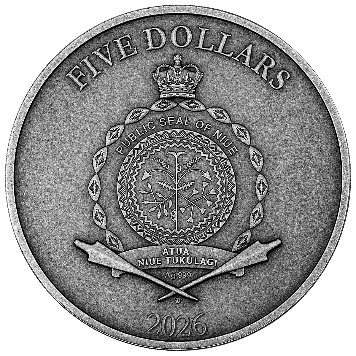 2026 Niue Wings of Light Dragonfly 2 oz Silver Coin