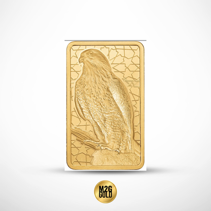 ARABIAN FALCON 5 GRAM PURE GOLD BAR WITH PENDANT FRAME – PAMP SUISSE