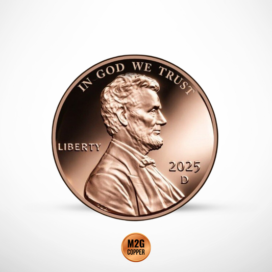 2025 U.S. Penny “Last Year Minted” 1 oz Copper Round