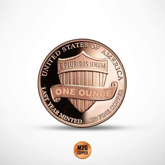 2025 U.S. Penny “Last Year Minted” 1 oz Copper Round