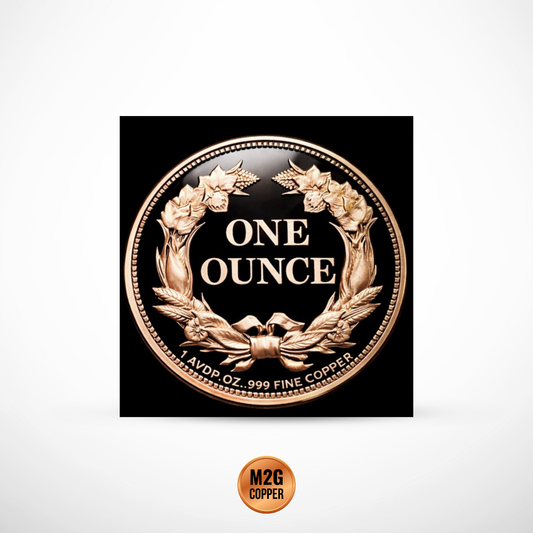 1856 Flying Eagle Cent Design 1 oz Copper Round