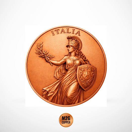 The First Italian – 1oz Copper Round