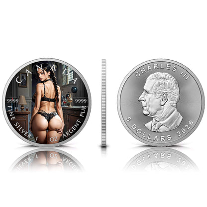 2026 Canada Maple Leaf Follow Me Edition 1 oz Silver Coin