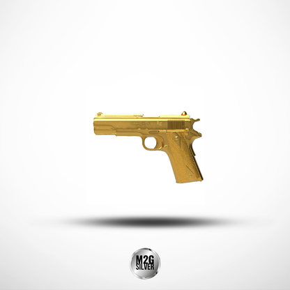 2026 Liberia 3D M1911 Pistol – 8g .999 Silver Coin (Blind Box Edition)