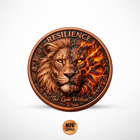 2026 Resilience - The Lion Within 1 oz Copper Round