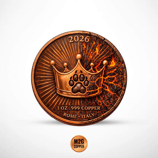 2026 Resilience - The Lion Within 1 oz Copper Round