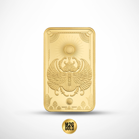2026 Pamp Suisse Lucky Scarab 5g Gold Bar in Card