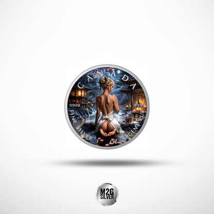 2026 Canada Maple Leaf  Thermal Relaxing (3rd Edition) 1oz Silver Coin