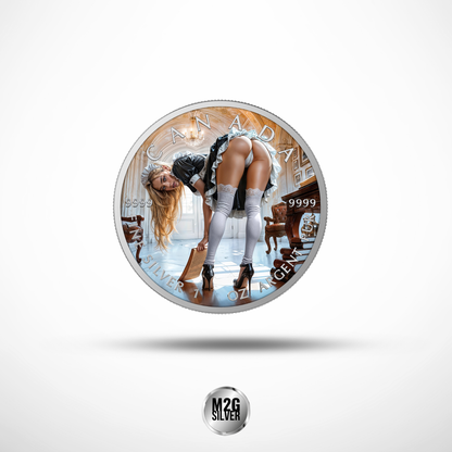 2026 Canada Maple Leaf – “Whatcha Looking?” Edition 1oz Silver Coin