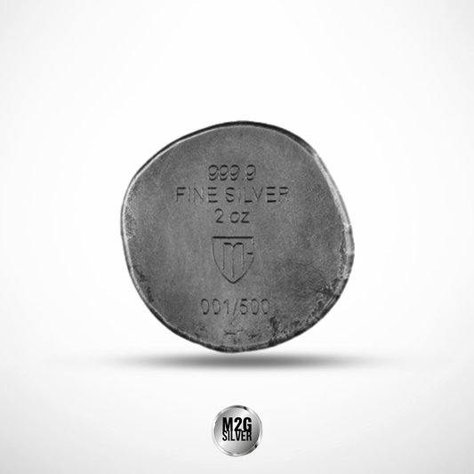 2026 Germania Bearlin 2 oz Silver Cast Round