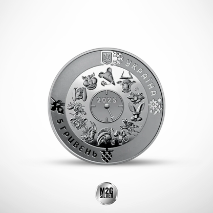 2025 Ukraine Year of the Snake – 16.5 g Coin