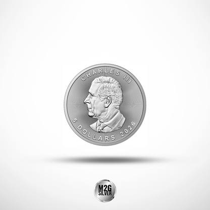 2026 Canada Maple Leaf  Thermal Relaxing (3rd Edition) 1oz Silver Coin