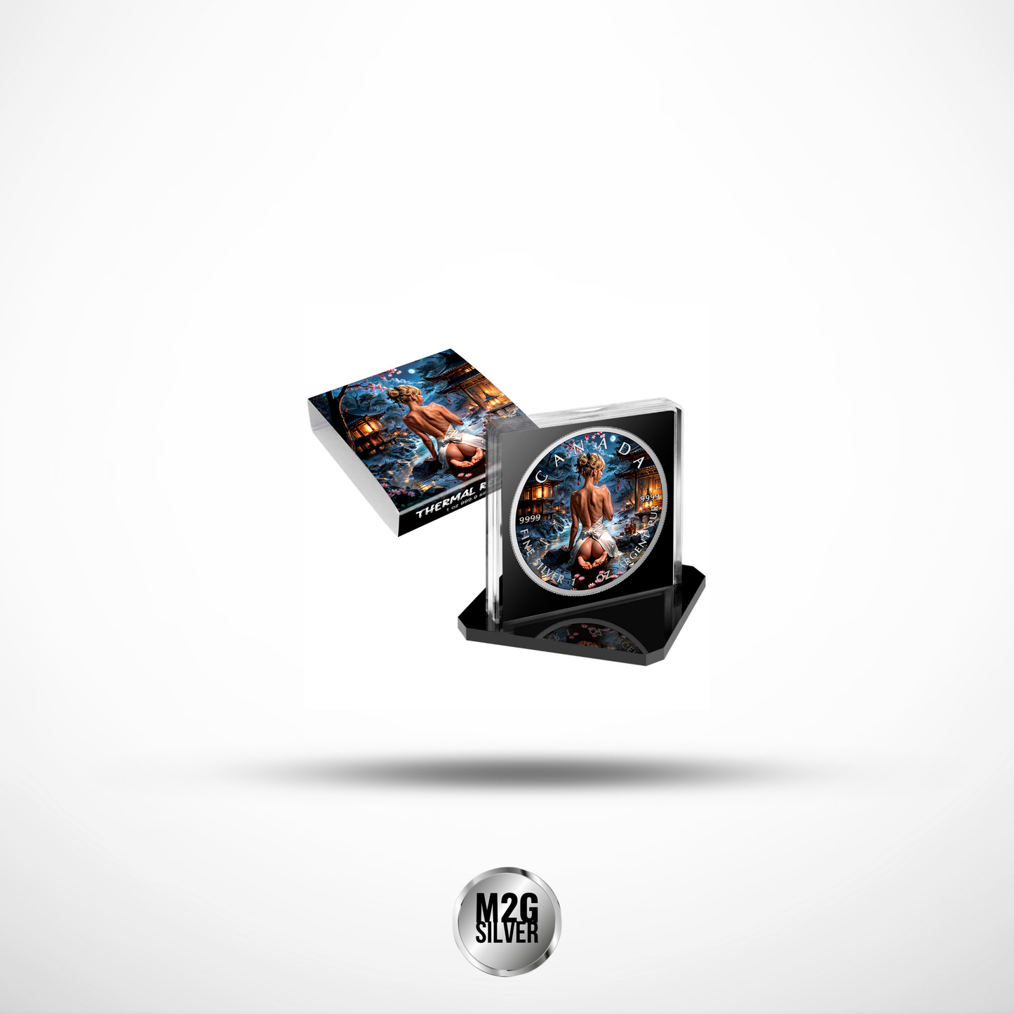 2026 Canada Maple Leaf  Thermal Relaxing (3rd Edition) 1oz Silver Coin