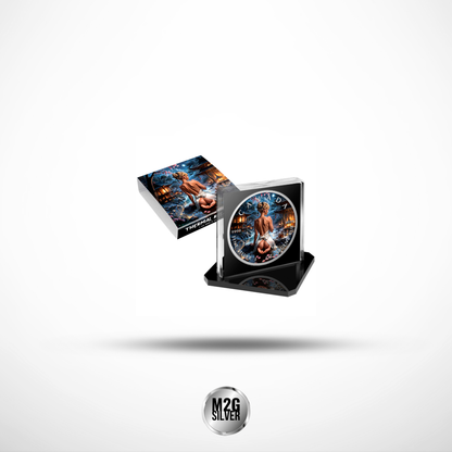 2026 Canada Maple Leaf  Thermal Relaxing (3rd Edition) 1oz Silver Coin