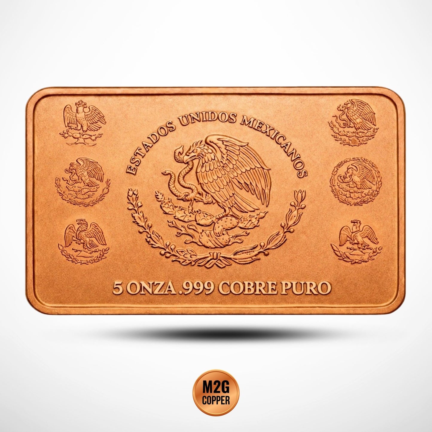 2026 Ańo del Caballito - Year of the Horse Colorized 5 oz Copper Bar