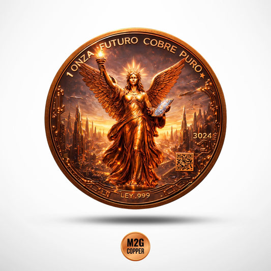 LIBERTAD 3024 Future Coin - 1 Oz .999 Copper Round Italy 2026