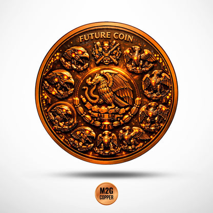 LIBERTAD 3024 Future Coin - 1 Oz .999 Copper Round Italy 2026