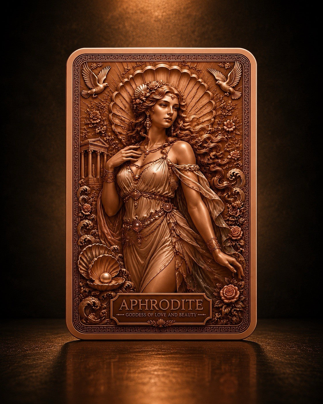 2026 Olympian Myths Series: Aphrodite 5oz Copper Bar