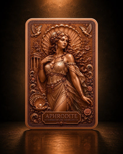 2026 Olympian Myths Series: Aphrodite 5oz Copper Bar