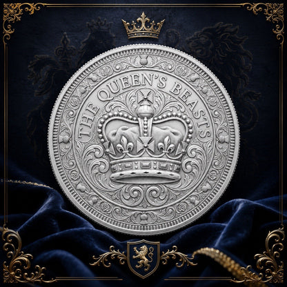 Queen's Beast Lion of England 3g Silver Round Coin - PRE-ORDER November 2026