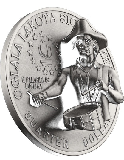 2026 5oz Coming to Life Bicentennial Quarter NGC MS70