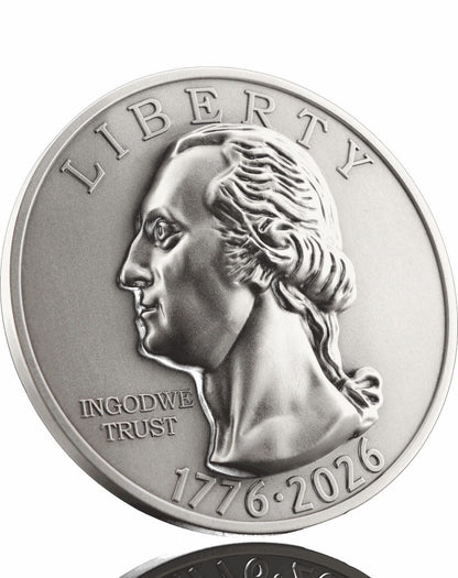 2026 5oz Coming to Life Bicentennial Quarter NGC MS70