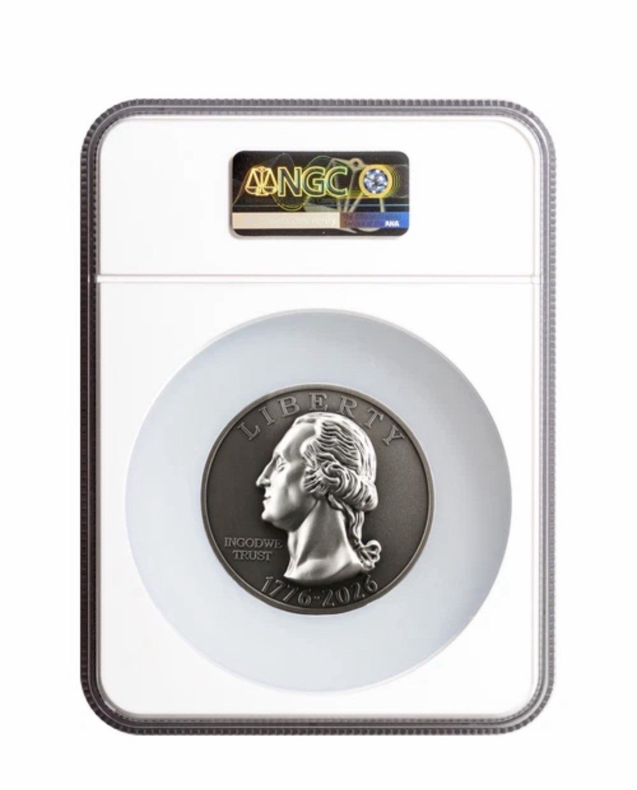 2026 5oz Coming to Life Bicentennial Quarter NGC MS70