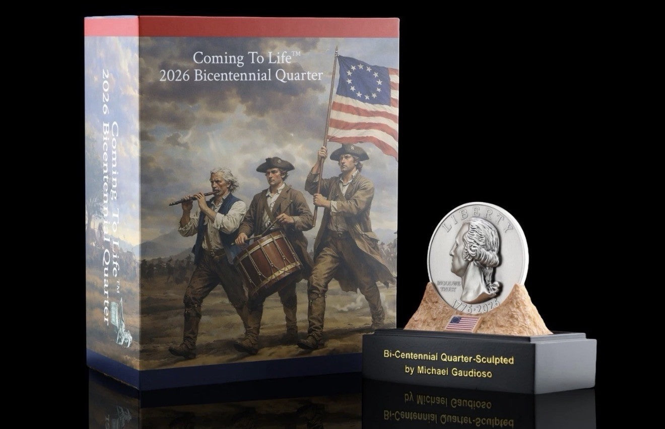 2026 5oz Coming to Life Bicentennial Quarter NGC MS70