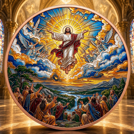 2026 Jesus Series: The Ascension of Christ 5oz Copper Coin (PRE-ORDER)