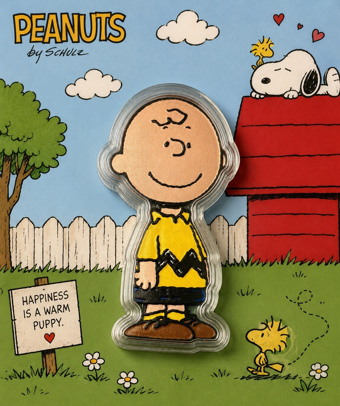 Peanuts Charlie Brown Colorized 100g Copper Medal