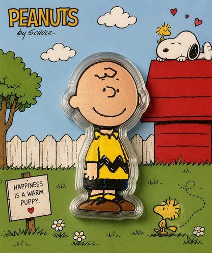 Peanuts Charlie Brown Colorized 100g Copper Medal