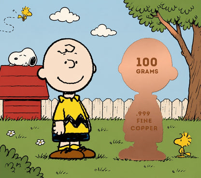 Peanuts Charlie Brown Colorized 100g Copper Medal
