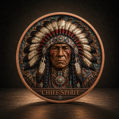 2026 Spirits Indian Series: Chief Spit 5oz Copper Round